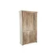 Vitrina DKD Home Decor 110 x 45 x 200 cm Cristal Aluminio Madera de mango