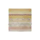 Funda de cojín DKD Home Decor Multicolor Flecos Boho (60 x 60 x 2 cm)