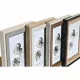 Photo frame DKD Home Decor Grey Beige Brown White Tropical MDF Wood (15 x 1,5 x 20 cm) (4 Units)