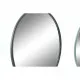 Wall mirror DKD Home Decor Metal Dark grey Light grey 2 Units (17 x 17 x 27,7 cm)
