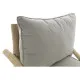 Butaca DKD Home Decor Natural Gris claro Teca 82 x 80 x 73 cm