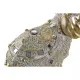 Figura Decorativa DKD Home Decor Espejo Elefante Dorado Resina (2 Unidades) (28 x 13 x 29 cm)
