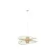 Ceiling Light DKD Home Decor White Natural Bamboo 50 W 100 x 100 x 32 cm