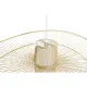 Ceiling Light DKD Home Decor White Natural Bamboo 50 W 100 x 100 x 32 cm