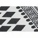 Carpet DKD Home Decor Black White (80 x 50 x 1 cm)