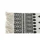 Carpet DKD Home Decor Black White (80 x 50 x 1 cm)