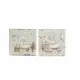 Painting DKD Home Decor Baths (2 Units) (20 x 3 x 20 cm)