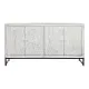 Aparador DKD Home Decor   Blanco Metal Madera de mango 150 x 38 x 80 cm