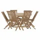 Table set with chairs DKD Home Decor 90 cm 120 x 120 x 75 cm  