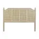 Cabecero de Cama DKD Home Decor   Natural Madera de caucho 160 x 6 x 120 cm