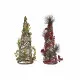 Christmas Tree DKD Home Decor Rattan (2 pcs) (16 x 16 x 41 cm)