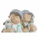Decorative Figure DKD Home Decor Fibreglass Boys (2 pcs) (20 x 18 x 48 cm)