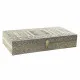 Caja-Joyero DKD Home Decor Madera Aluminio Árabe Flor (1 pcs) (38 x 20 x 7.5 cm)