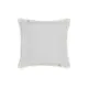 Cushion DKD Home Decor Grey Beige Polyester Cotton Aluminium (45 x 10 x 45 cm) (2 Units)