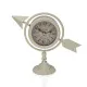 Reloj de Mesa Versa Blanco Flecha completa Metal (23 x 16 x 8 cm)