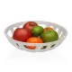 Fruit Bowl Versa White Ceramic Porcelain 28 x 7 x 28 cm