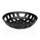 Fruit Bowl Versa Black Ceramic Porcelain 28 x 7 x 28 cm