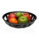 Fruit Bowl Versa Black Ceramic Porcelain 28 x 7 x 28 cm