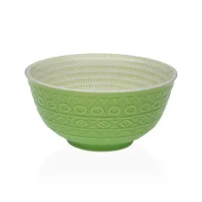 Bol para Aperitivos Versa Verde Cerámica Porcelana 16 x 7,7 x 16 cm