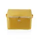 Storage Box Versa Corduroy 38 x 26 x 26 cm Yellow