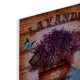 Cuadro Versa Lavanda Cristal 1 x 30 x 30 cm