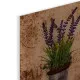 Cuadro Versa Lavanda Cristal 1 x 30 x 30 cm