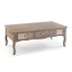 Mesa de Centro Versa Lyra Madera de Paulonia Madera MDF 60 x 41 x 110 cm