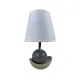 Desk lamp Versa Noela Grey Ceramic 15 x 25 x 12 cm