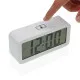 Alarm Clock Versa White Metal 3,9 x 6,5 x 13,4 cm