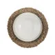 Table Mat Versa Water hyacinth Circular