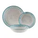 Tableware Versa Blue Porcelain 18 Pieces