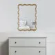 Wall mirror Versa Golden 2,6 x 70,2 x 50,2 cm