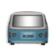 Wall mirror Versa Blue Van 9 x 51 x 61 cm