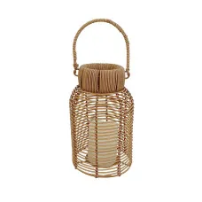 LED Lantern Versa Rattan