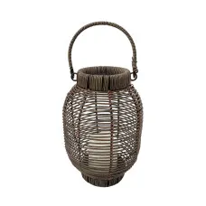 LED Lantern Versa Rattan