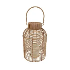 LED Lantern Versa Rattan