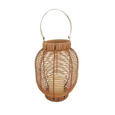 LED Lantern Versa Rattan