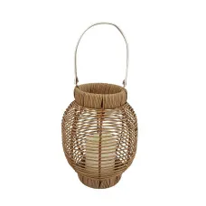 LED Lantern Versa Rattan