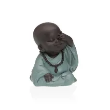 Decorative Figure Versa Resin Buddha 7 x 9,5 x 8 cm