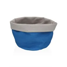 Basket Versa Aqua Textile 14 x 10 x 17 cm