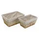 Laundry Basket Versa Nadir Brown Marine algae 22 x 15 x 32 cm