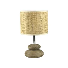 Lámpara de mesa Versa Hito Marrón Cerámica 16 x 28 x 16 cm