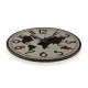 Wall Clock Versa Metal World Map 4 x 40 x 40 cm
