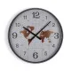 Wall Clock Versa Metal World Map 4,7 x 50,8 x 50,8 cm