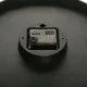 Wall Clock Versa Black polypropylene 3,7 x 30 x 30 cm