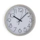 Reloj de Pared Versa Beige Madera 4,2 x 30 x 30 cm