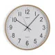 Wall Clock Versa Plastic Quartz MDF Wood 5,2 x 50 x 50 cm