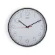 Wall Clock Versa White Silver Plastic Quartz 4,3 x 30,5 x 30,5 cm