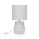 Desk lamp Versa White Ceramic 40 W 17 x 32,2 cm
