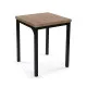 Conjunto de Mesa con 2 Sillas Versa PVC Metal Madera MDF 60 x 76 x 60 cm